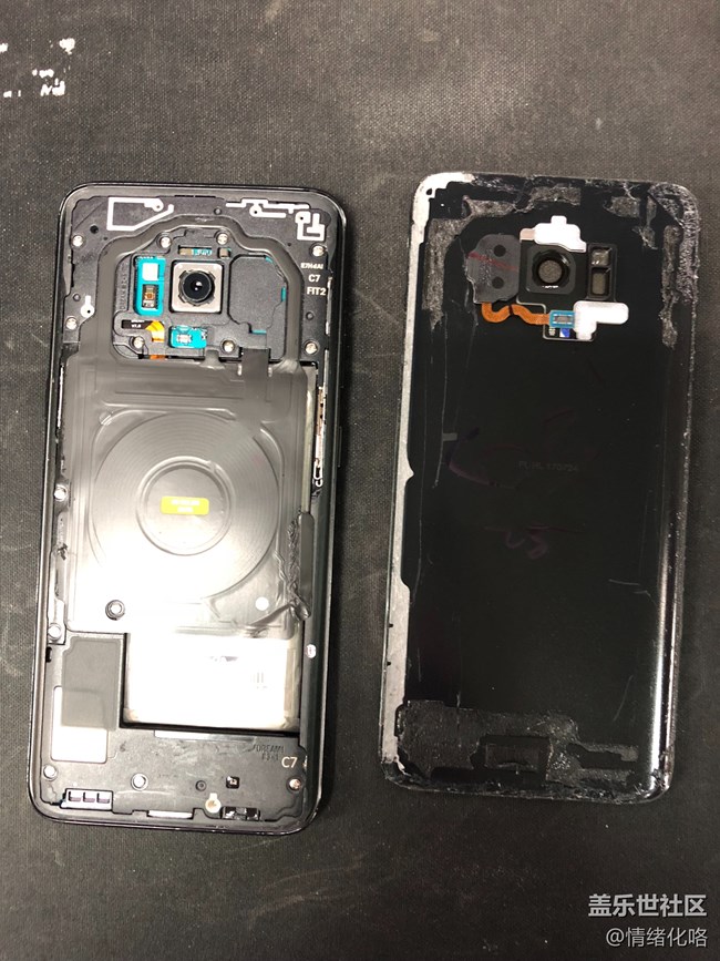 自己動(dòng)手制作s8透明后蓋