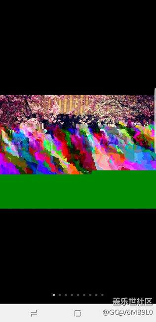 手機花屏，有橫條，求救。