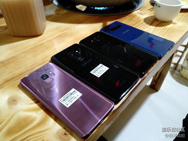 實(shí)拍S9 S9+ S8+ Note8對(duì)比