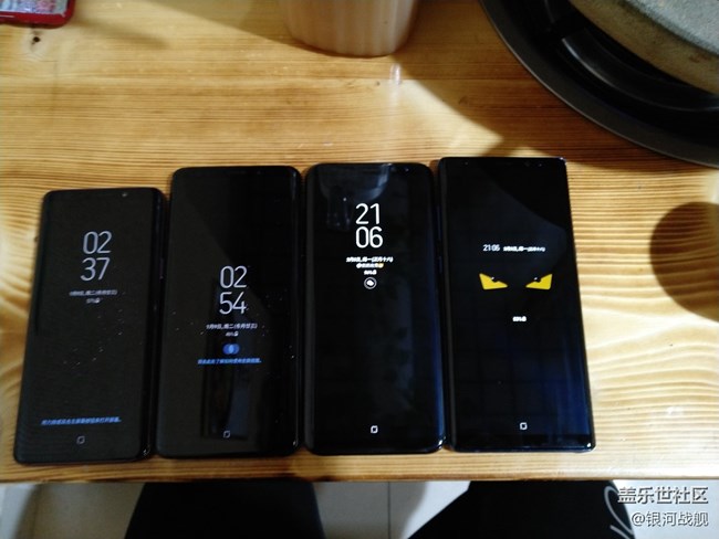 實(shí)拍S9 S9+ S8+ Note8對(duì)比