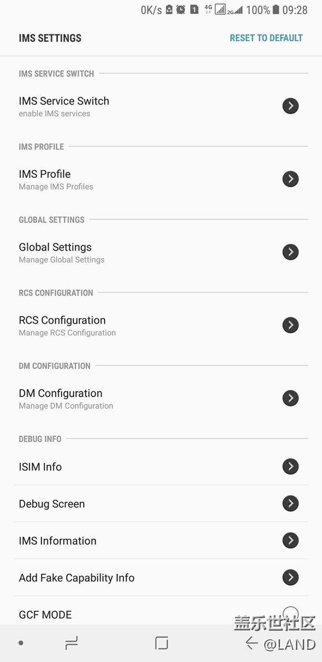 關(guān)于NOTE8或S8聯(lián)通電信VOLTE配置的問題。