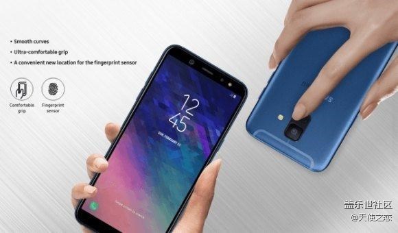 三星發(fā)布中端新機(jī)Galaxy A6/A6+，顏值不輸旗艦機(jī)