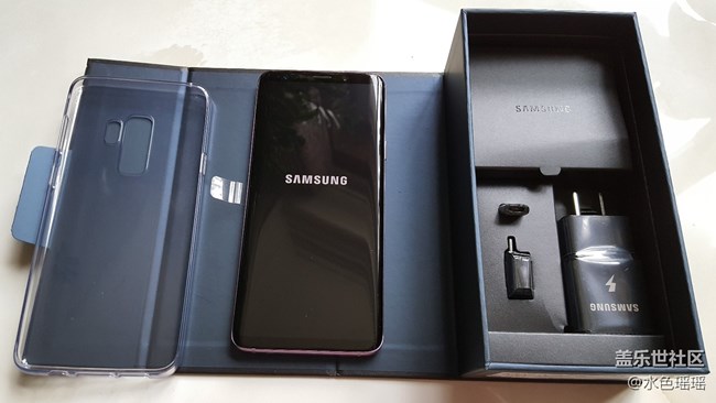 新到三星Galaxy S9+64GB 國行紫色開箱