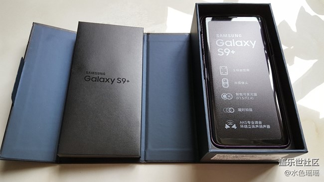 新到三星Galaxy S9+64GB 國行紫色開箱