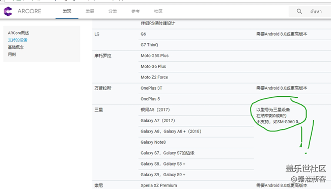 國行S9+不支持ARcore！反饋！