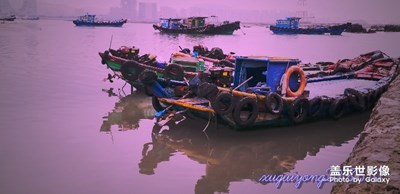 美麗的廈門之漁船隨手拍