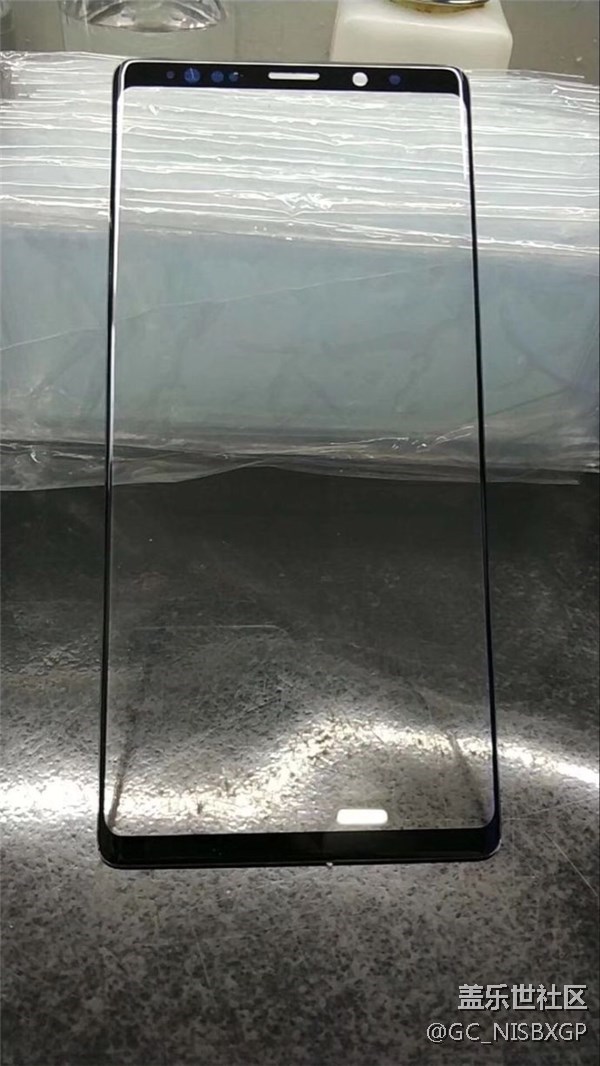 網(wǎng)曝三星Note9屏幕面板，有望8月9日發(fā)布新機