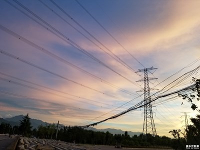 秦嶺腳下夜跑隨拍