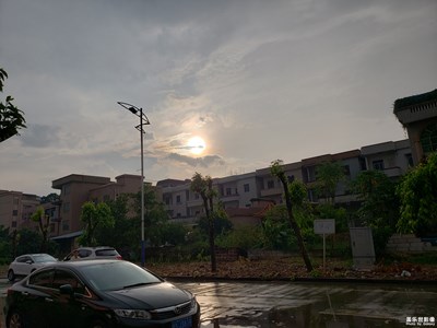 大雨后的天空