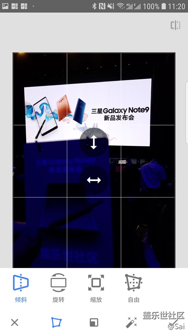 讓照片橫平豎直-NOTE9拍照功能體驗