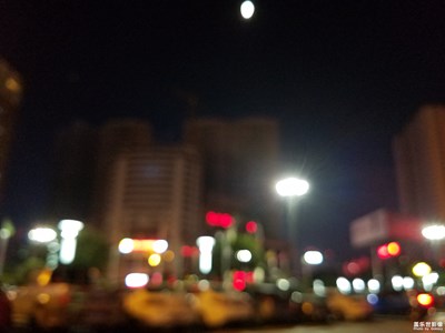 月夜·燈光