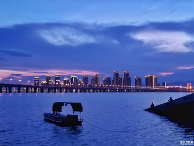 【廈門】黃昏的海港