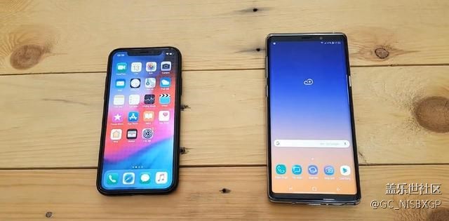 三星Note9和iPhoneX性能對(duì)比