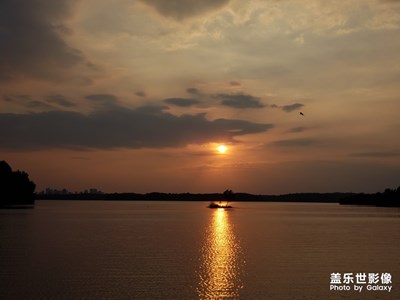 平天湖傍晚美景