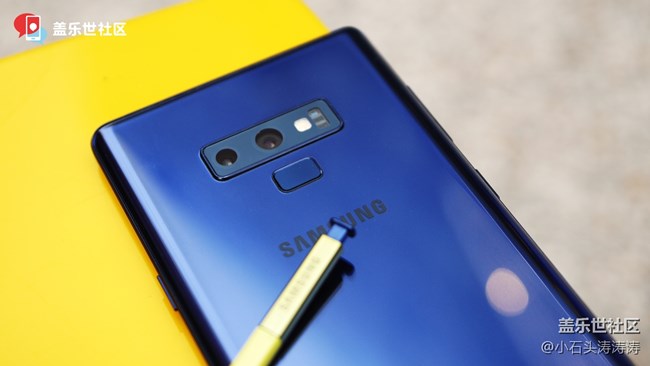 黃金筆S Pen與寒霜藍的碰撞 Galaxy Note9美圖賞