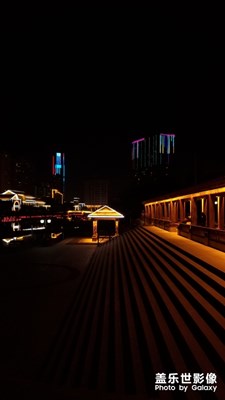 蘭州雁灘公園夜景