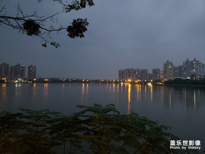 醉美巴陵-千畝湖夜景