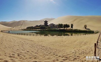 國慶節(jié)~鳴沙山月牙泉~