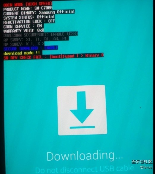 C7000升級8.0后，手機黑屏