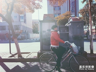 街拍 自行車