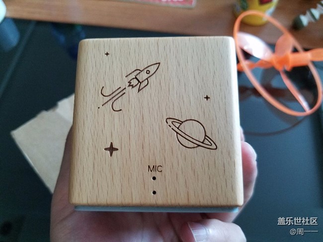 禮品小木箱音響到了。。