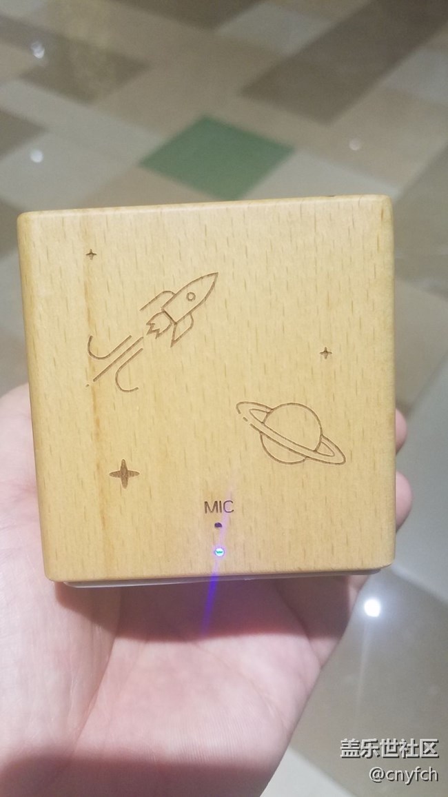 商城兌換的小音箱終于到貨了