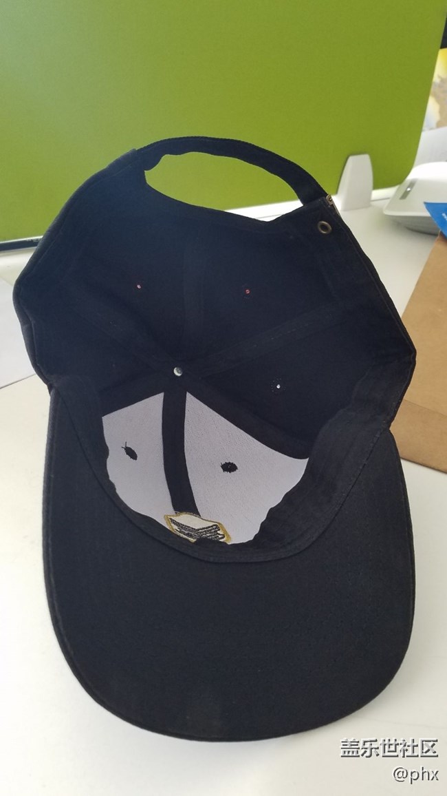 兌換的帽子收到了