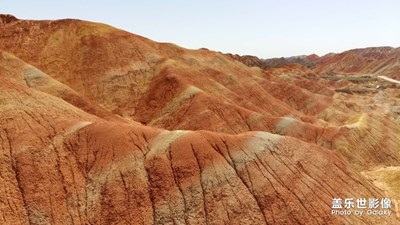 7月的張掖丹霞地貌