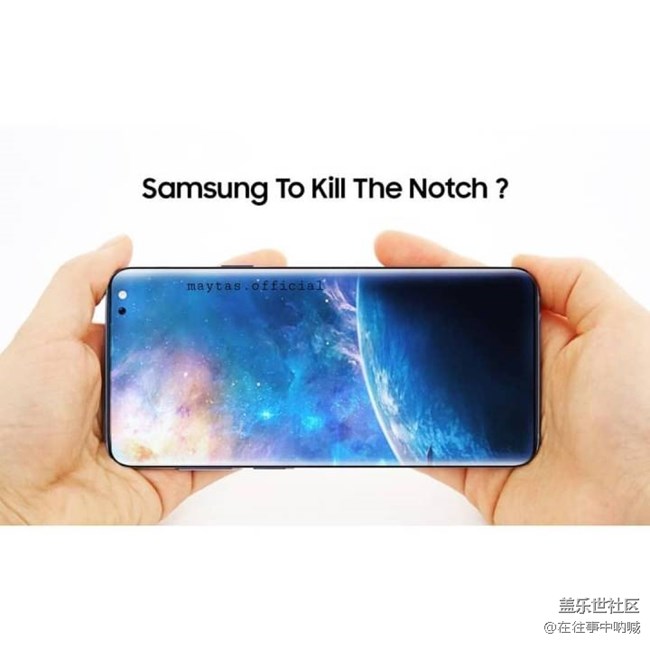 三星A8s 屏幕攝像頭？