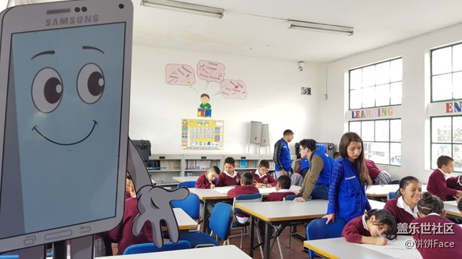 面向所有人的物聯(lián)網(wǎng) 三星志愿者在哥倫比亞學(xué)校舉辦互動(dòng)課程