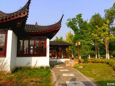 【春的記憶】+唐山南湖世園會植物園，江南園風光