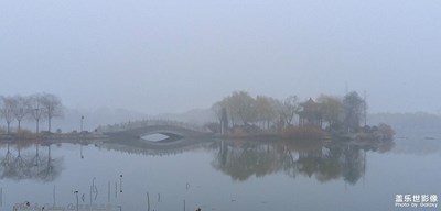 冬之風景+【霧鎖南湖】