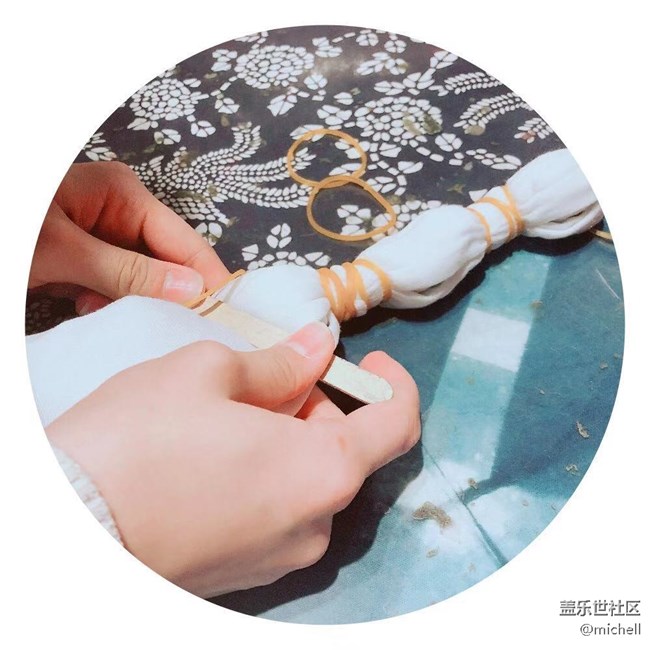 星部落線下活動——第一次學扎染