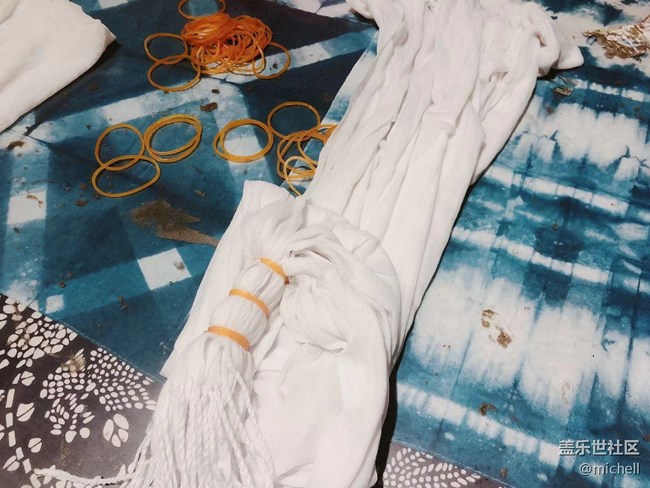 星部落線下活動——第一次學扎染 星部落線下活動——第一次學扎染