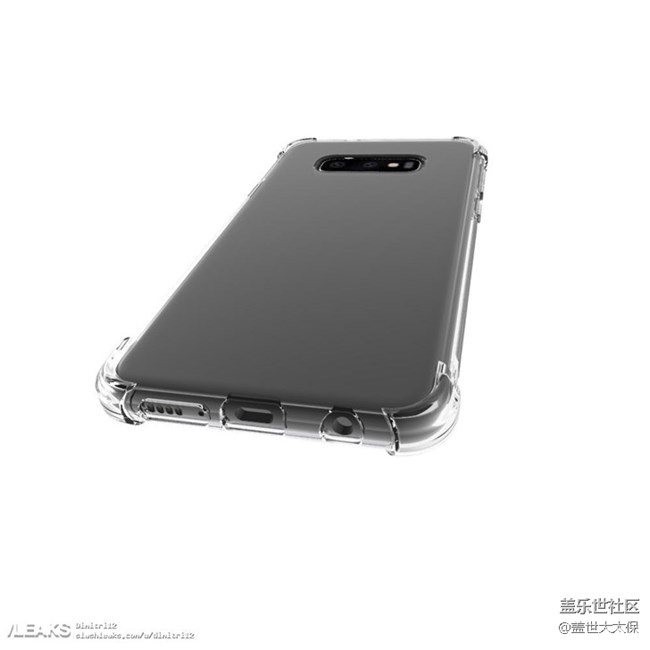 三星S10 Lite渲染圖曝光：側(cè)面指紋，后置雙攝