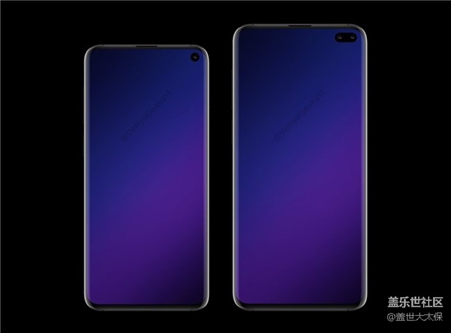 三星S10 Lite渲染圖曝光：側(cè)面指紋，后置雙攝