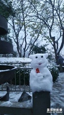 【緯度的色彩】＋杭州西湖初雪