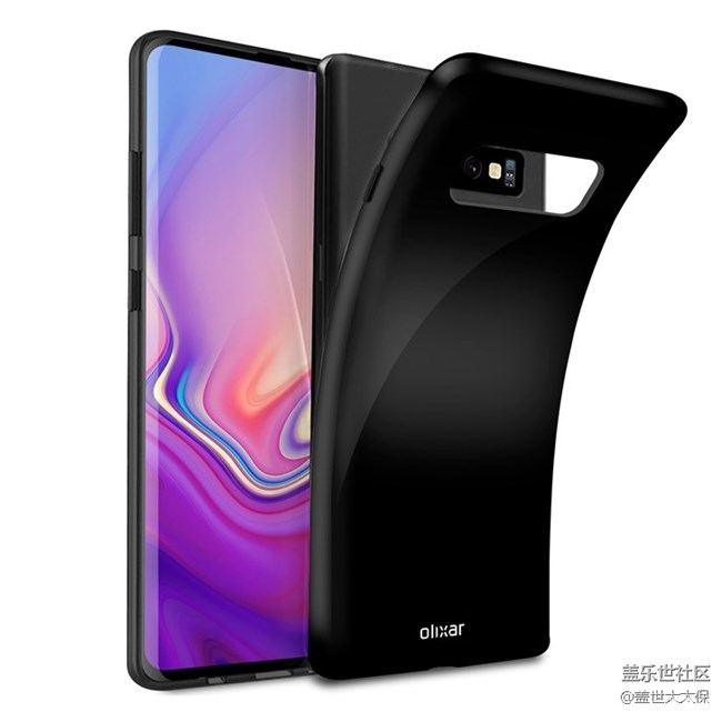 三星S10系列帶殼渲染圖曝光：S10+后置四攝