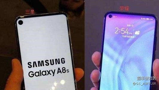 “雞眼全面屏”手機(jī)對(duì)比，榮耀V20與三星的A8s哪個(gè)更好