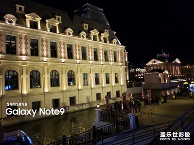 三星note9拍攝的水城市