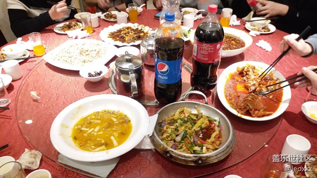 這次只參加了聚餐