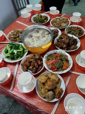 【新春年夜飯】+ 大伯家的家宴