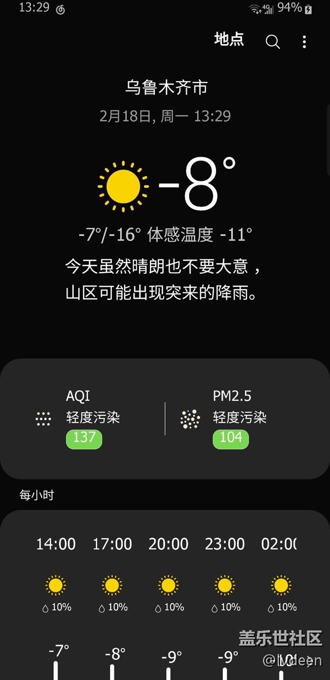 留下10幾度你告訴我要下雨?