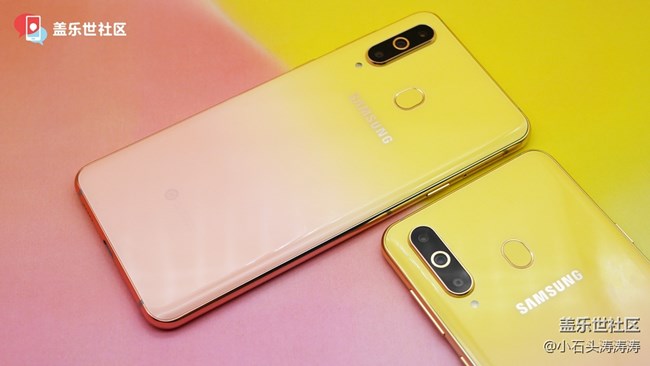 糖果漸變“有點芒“ 三星Galaxy A8s新色美圖賞