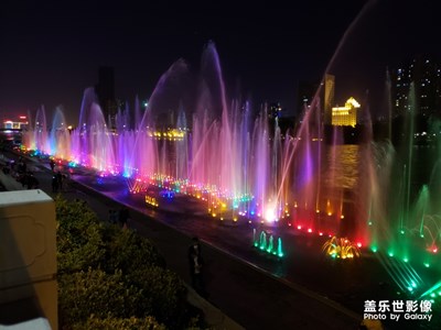 蘭州夜景之音樂(lè)噴泉