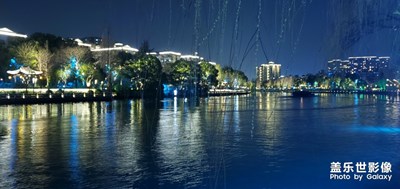 杭州運河夜景