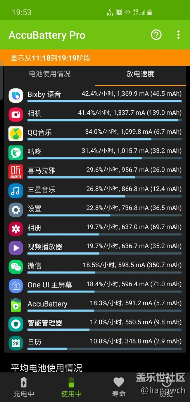 這s10放電速度比上一個s8還猛