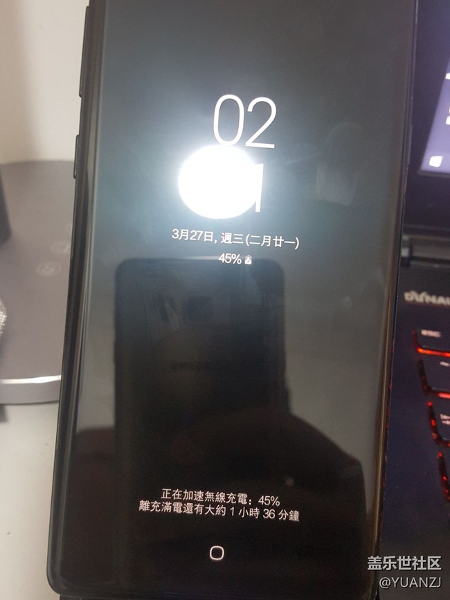 ONE UI 息屏顯示里的充電通知能關(guān)掉嗎