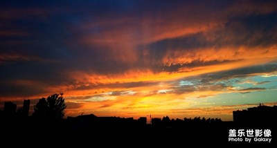 晚霞