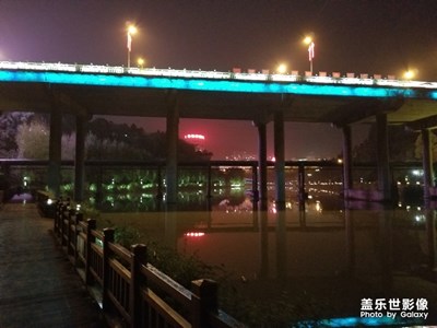 三星S8夜拍橋